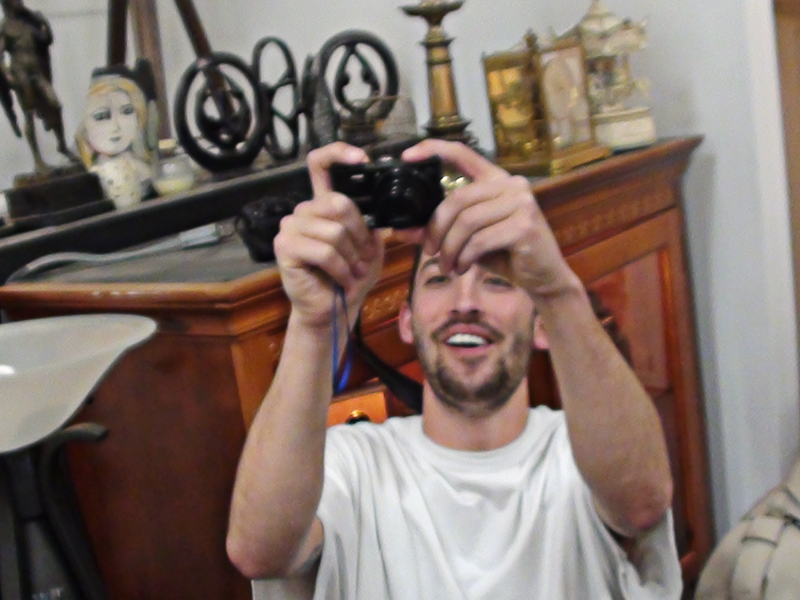 Gallery Assistant Eamonn McBride